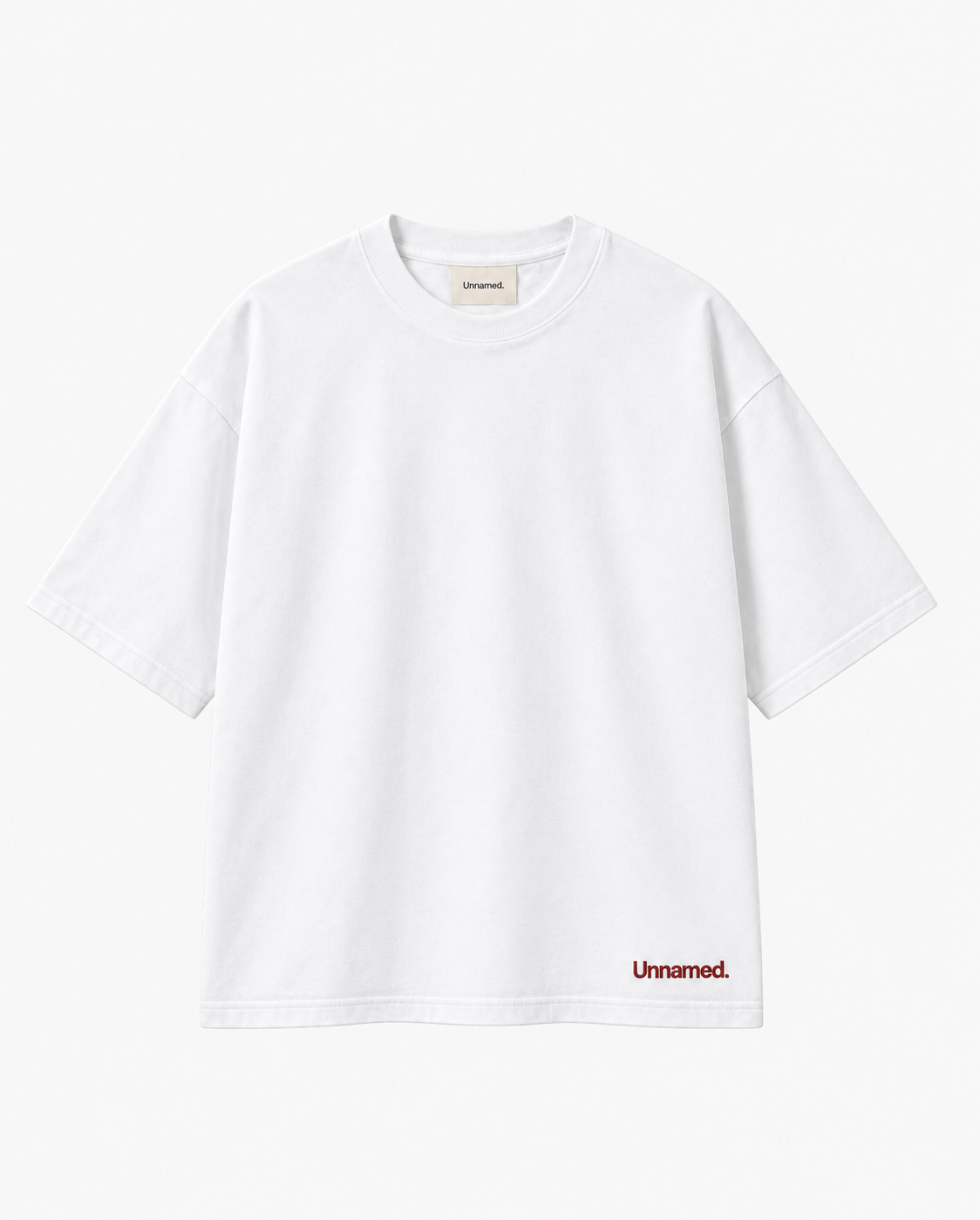 001 - White Tee
