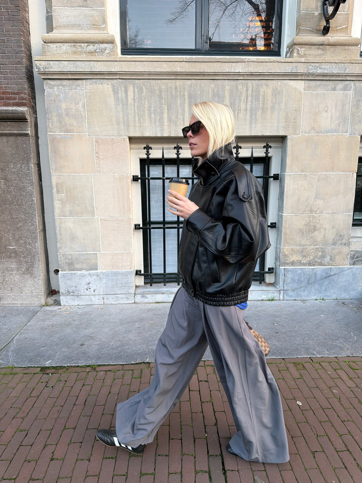 Folded Pantalon Grey