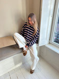 Striped Longsleeve Navy