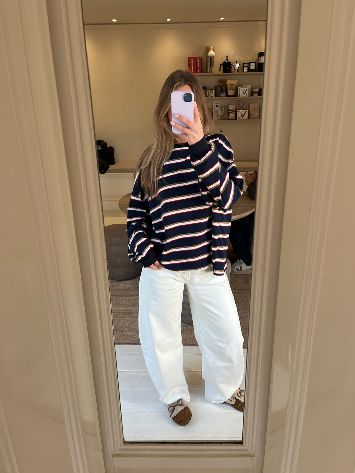 Striped Longsleeve Navy