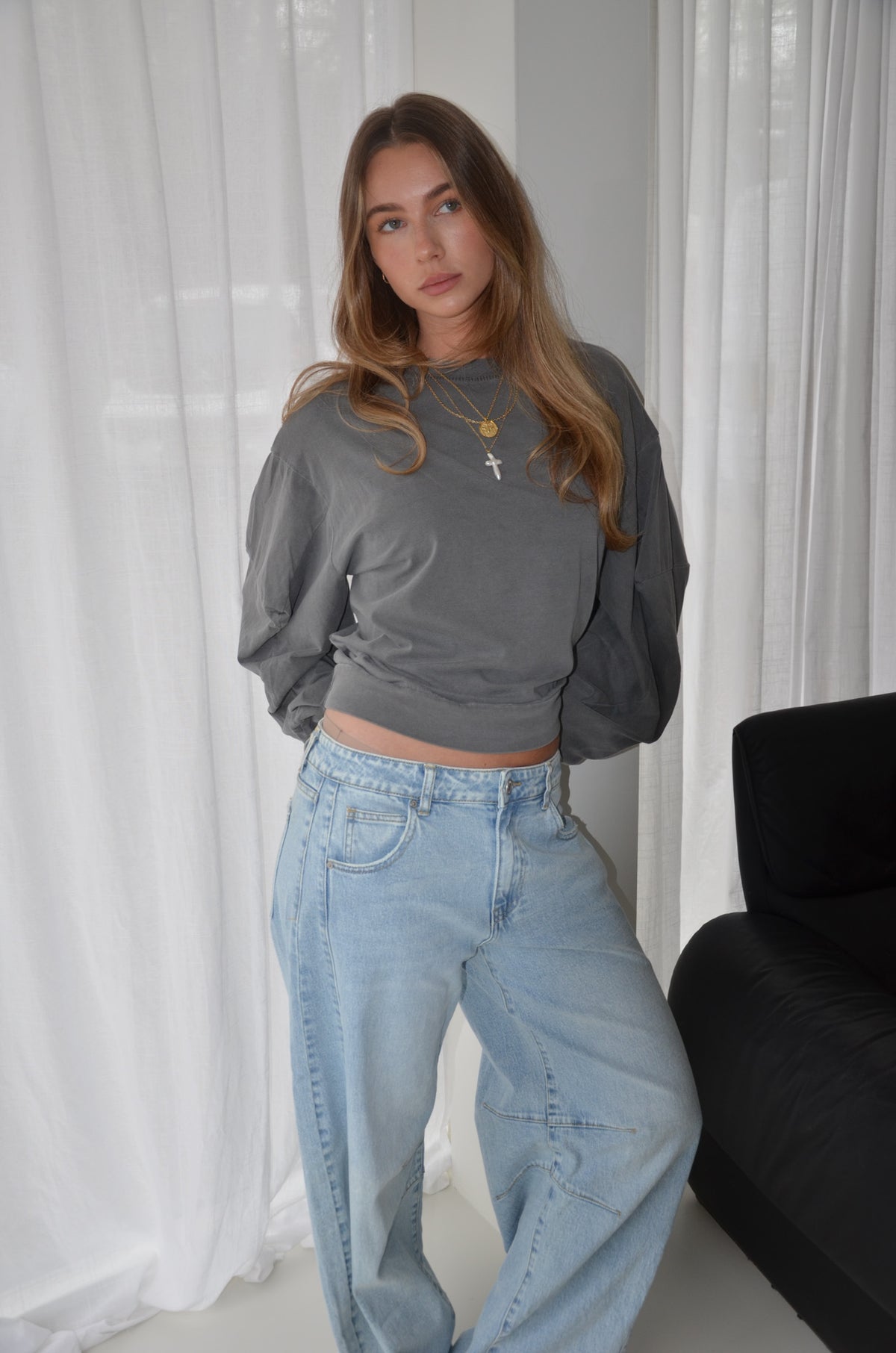 Oversized Tee Grey