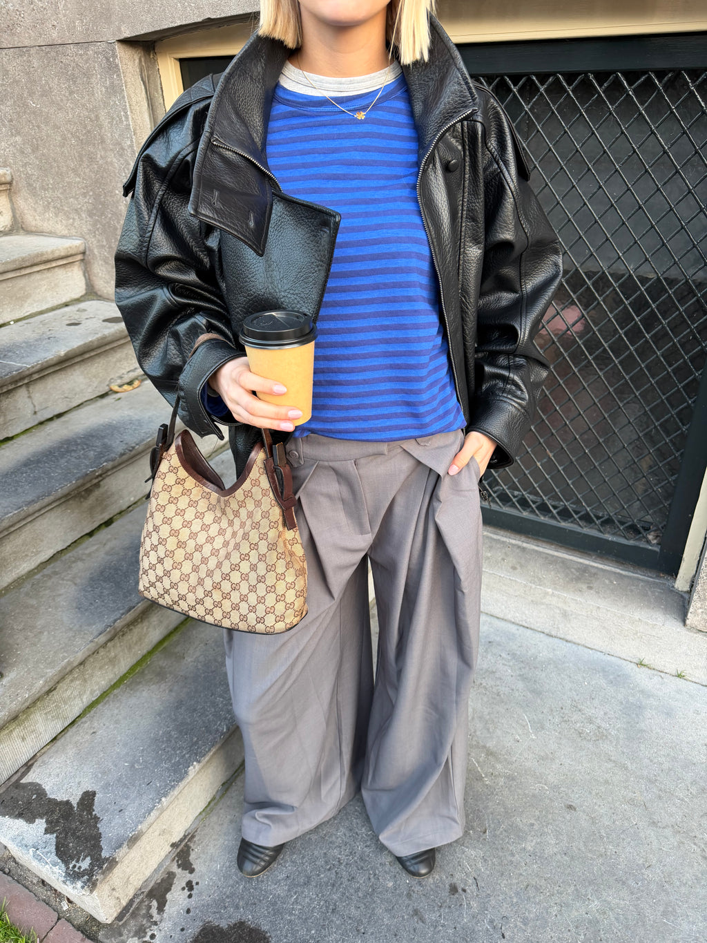 Folded Pantalon Grey