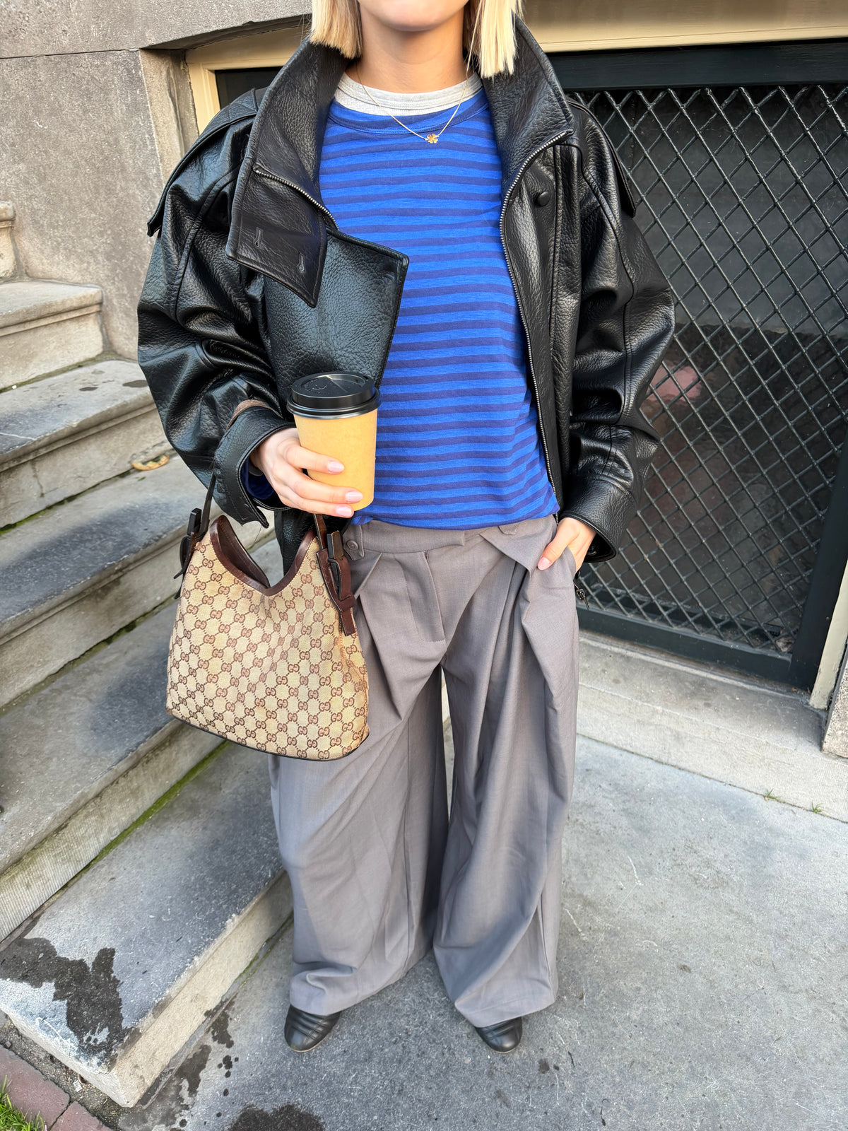 Folded Pantalon Grey