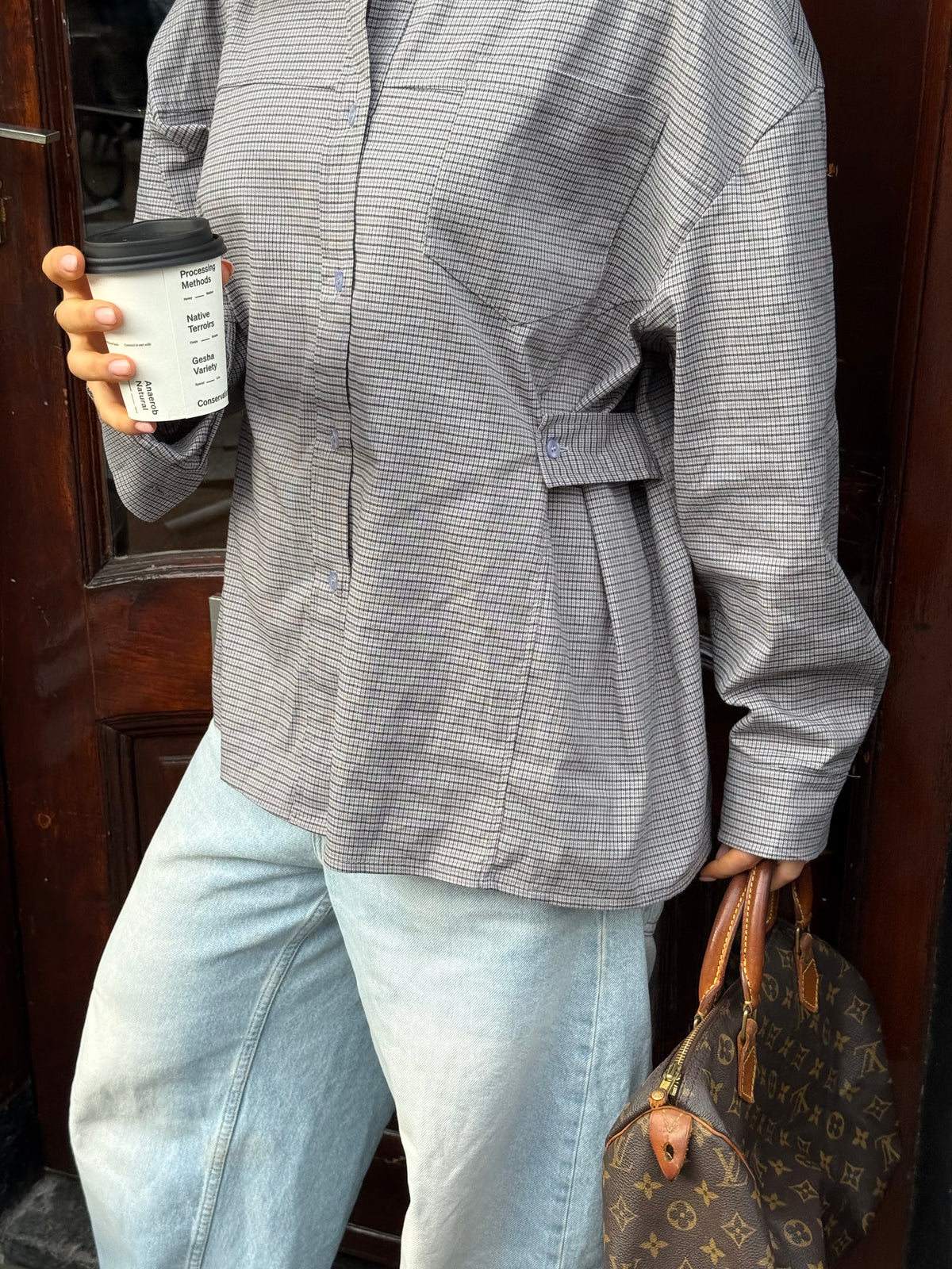 Fitted Shirt Grey
