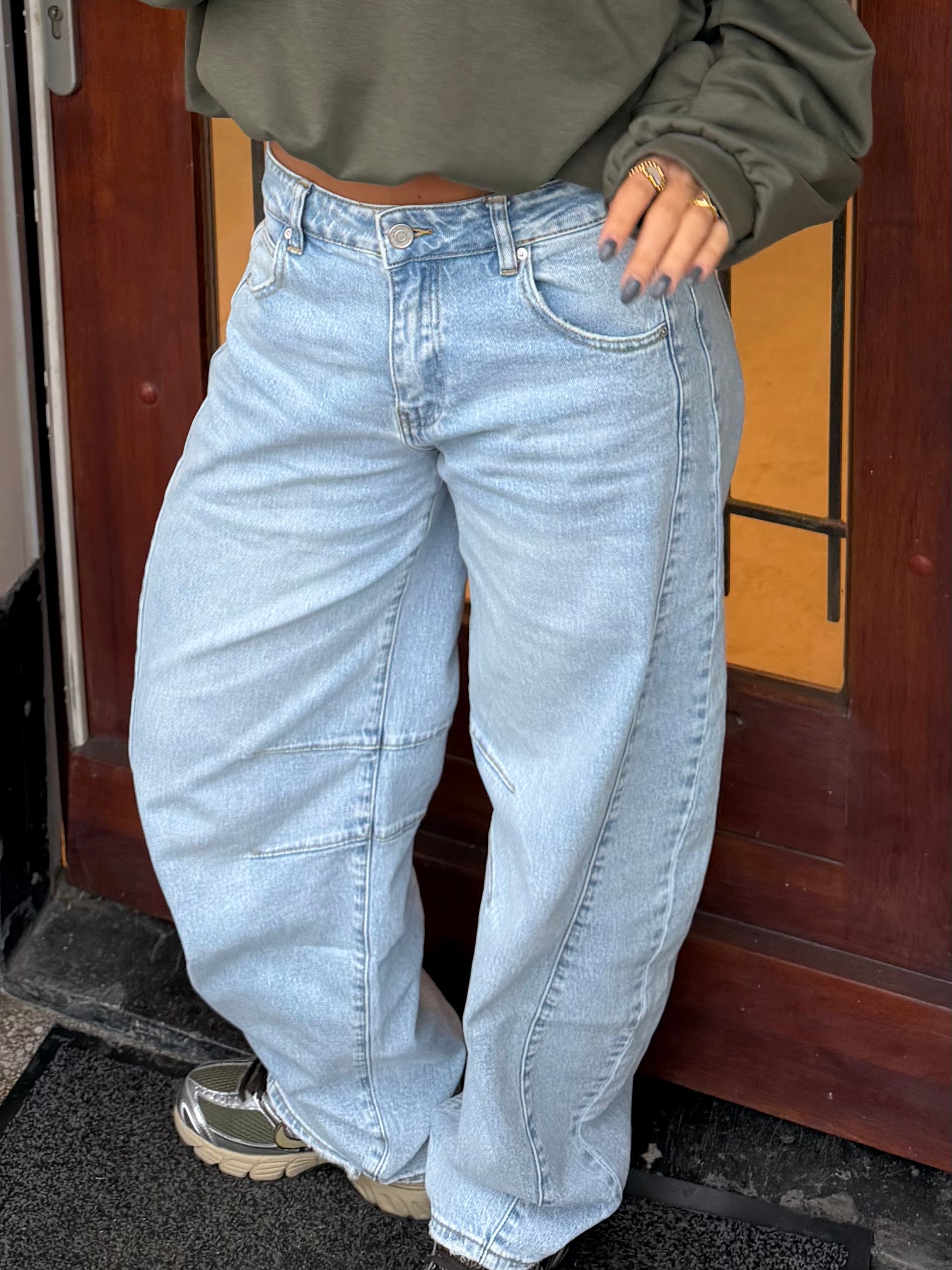 Balloon Jeans Blue