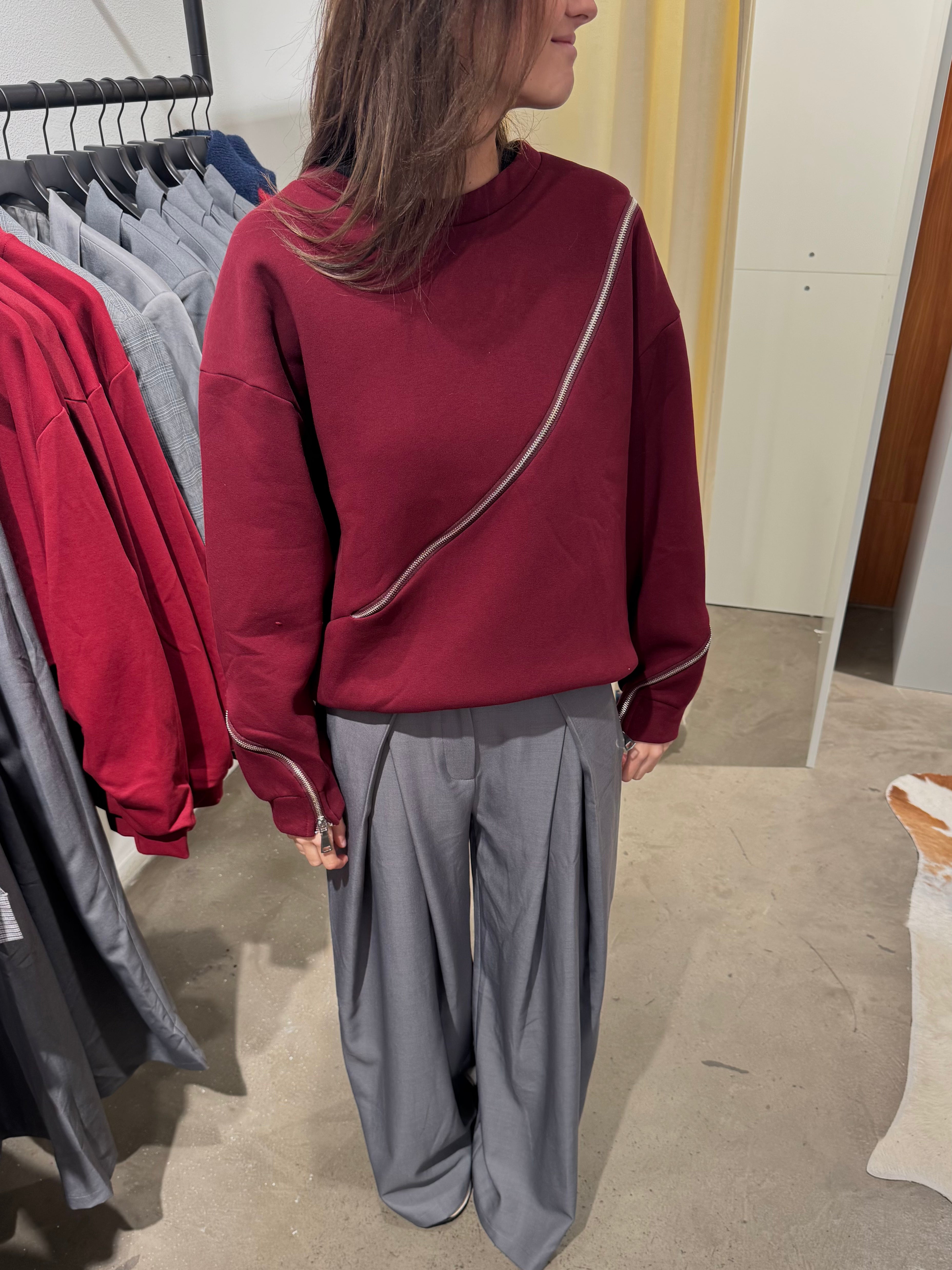Folded Pantalon Grey